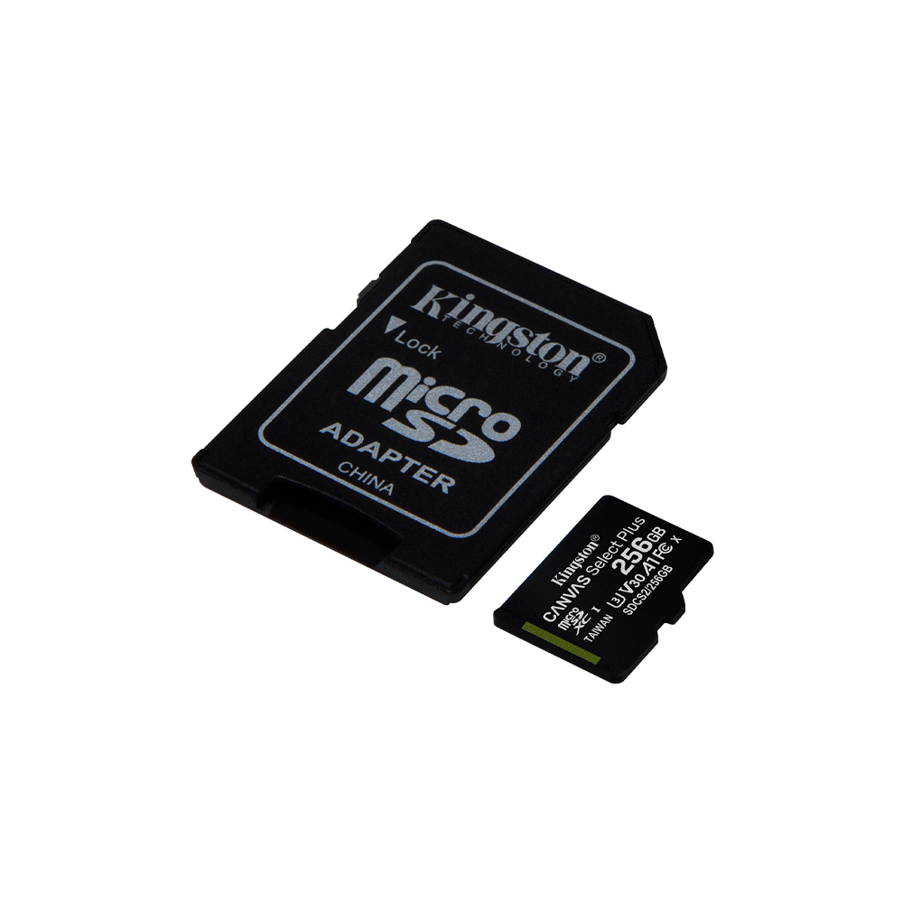 MEMORIA MICRO SD KINGSTON 256GB CANVAS SELECT PLUS SDCS2/256GB 100/85 - Imagen 2