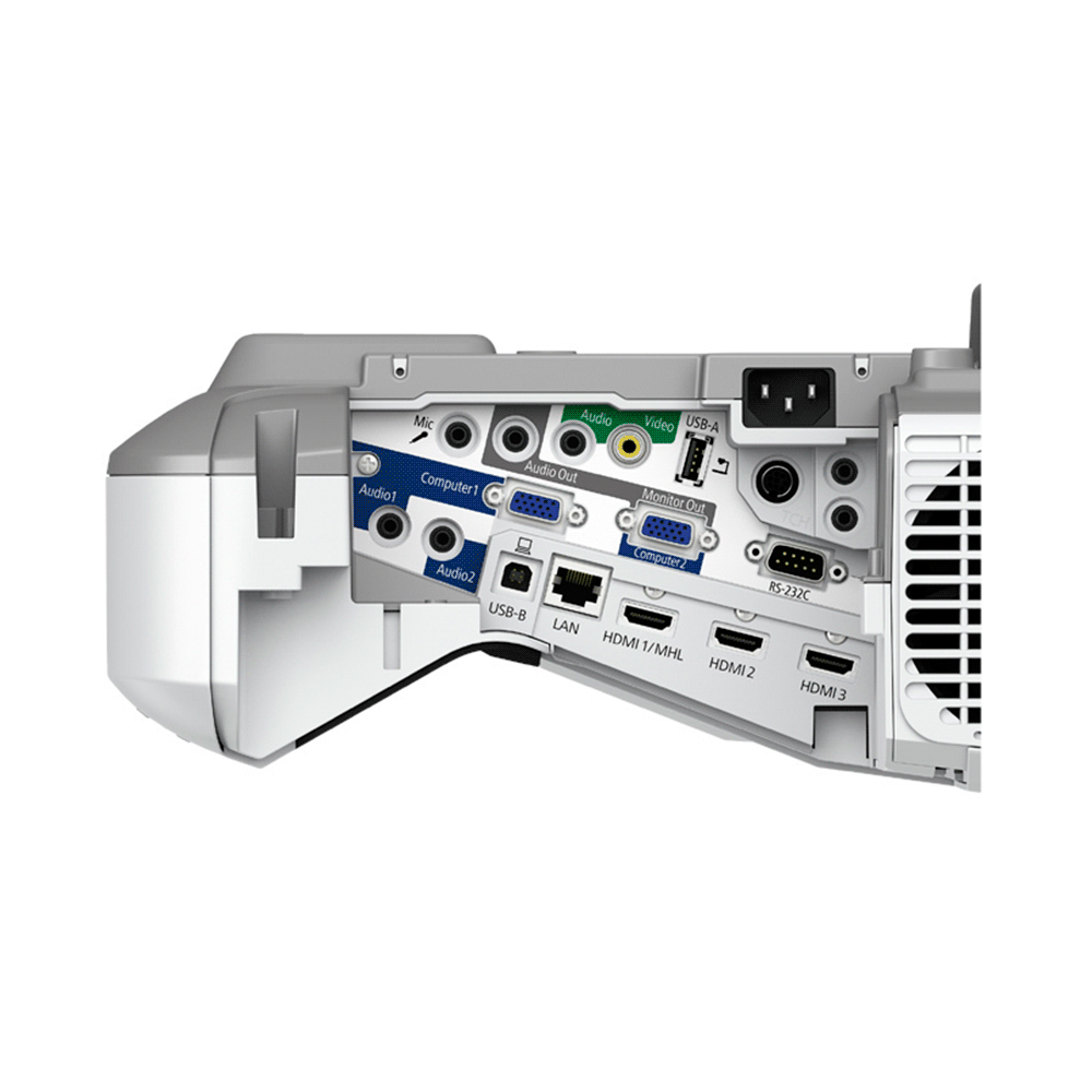 PROYECTOR EPSON 695WI+ 3500L WXGA BRIGHTLINK 3LCD HDMI/USB/VGA/RCA/RED - Imagen 4