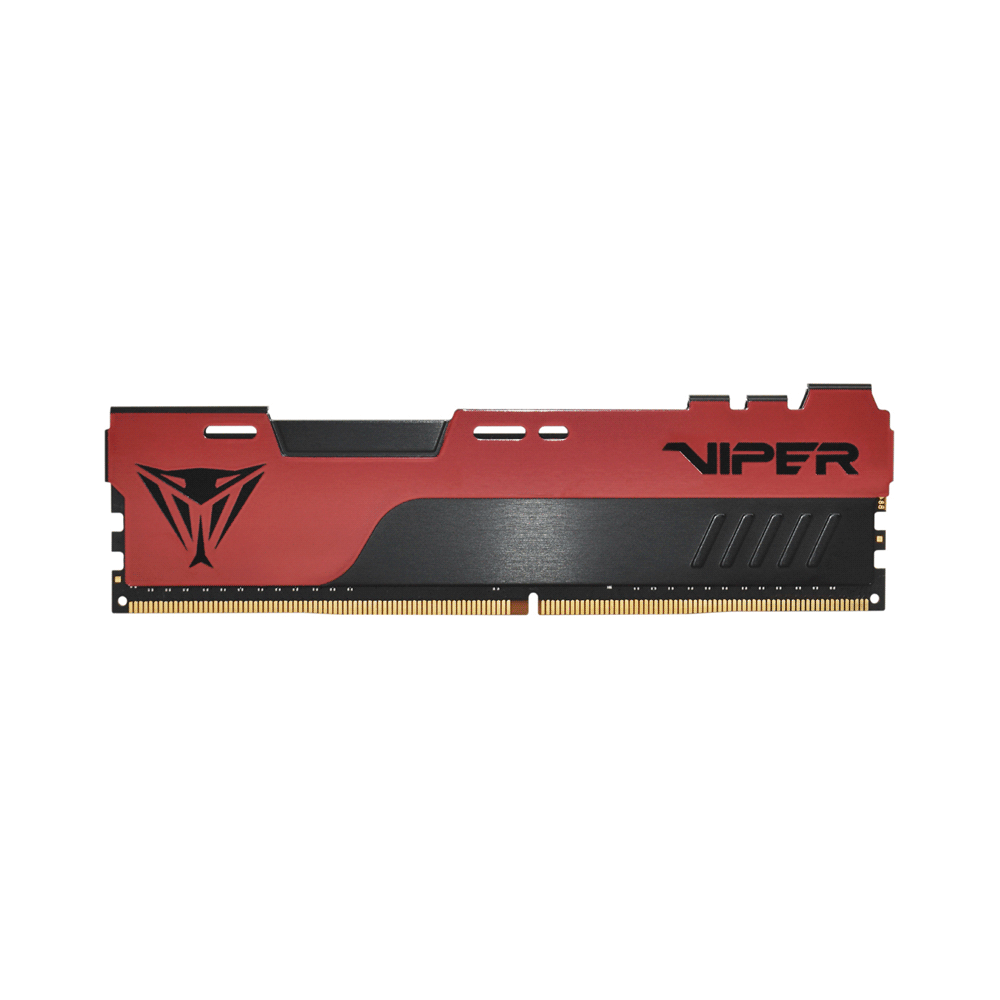 MEMORIA RAM DDR4 16GB 2666 PATRIOT VIPER ELITE II PVE2416G266C6 ROJO XMP