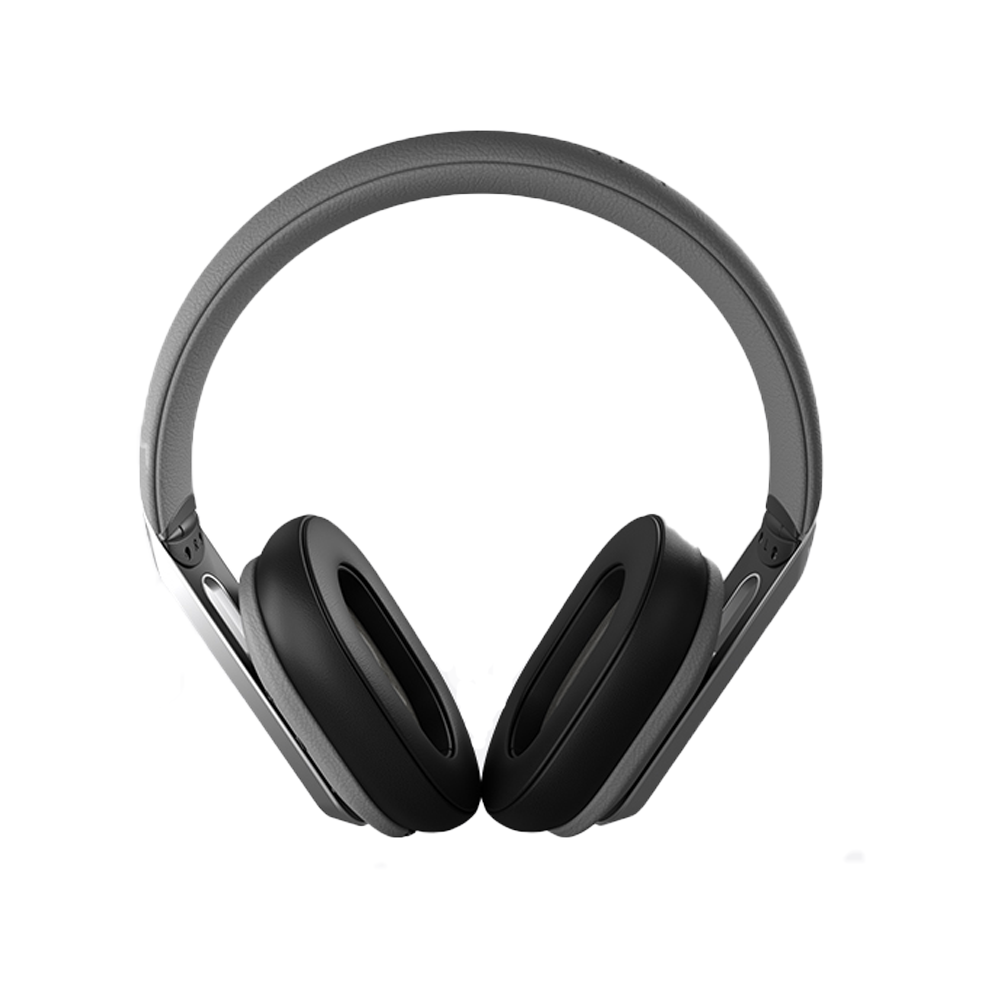 AURICULAR CON MICROFONO KLIP KWH-750GR STYLE HEADPH BLUETOOTH/ 1 JACK 3.5MM GRIS - Imagen 3