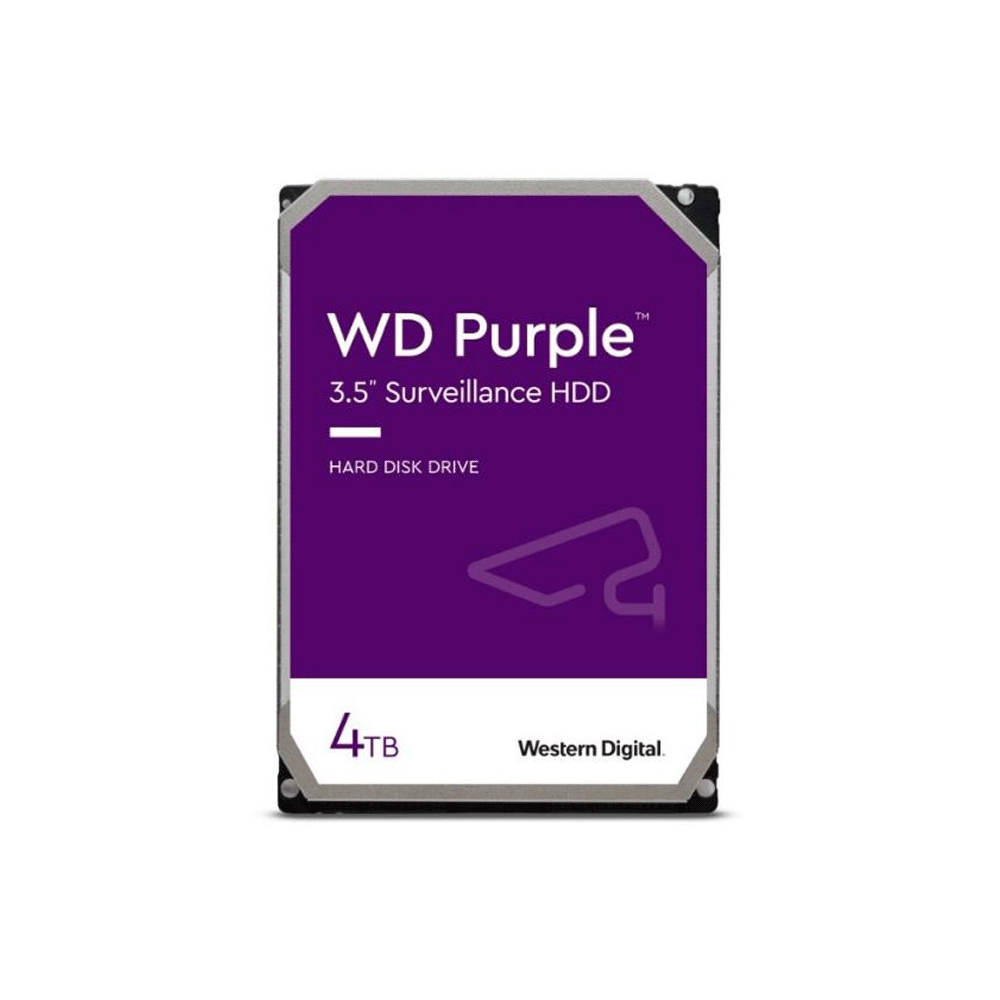 DISCO DURO SATA3 4TB WESTERN DIGITAL PURPLE 5400 256MB WD43PURZ SURVEILLANCE