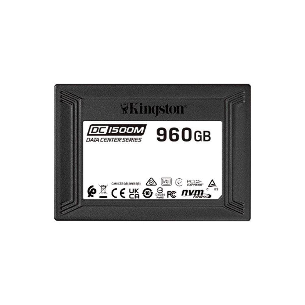 SSD 2.5" PCIE 960GB KINGSTON DC1500M NVME SEDC1500M/960G 3100/1700