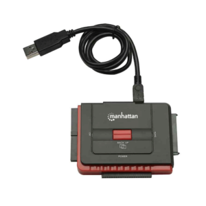 ADAPTADOR USB-A/SATA/IDE MANHATTAN 1.5 GBPS/48 BIT NEGRO 179195