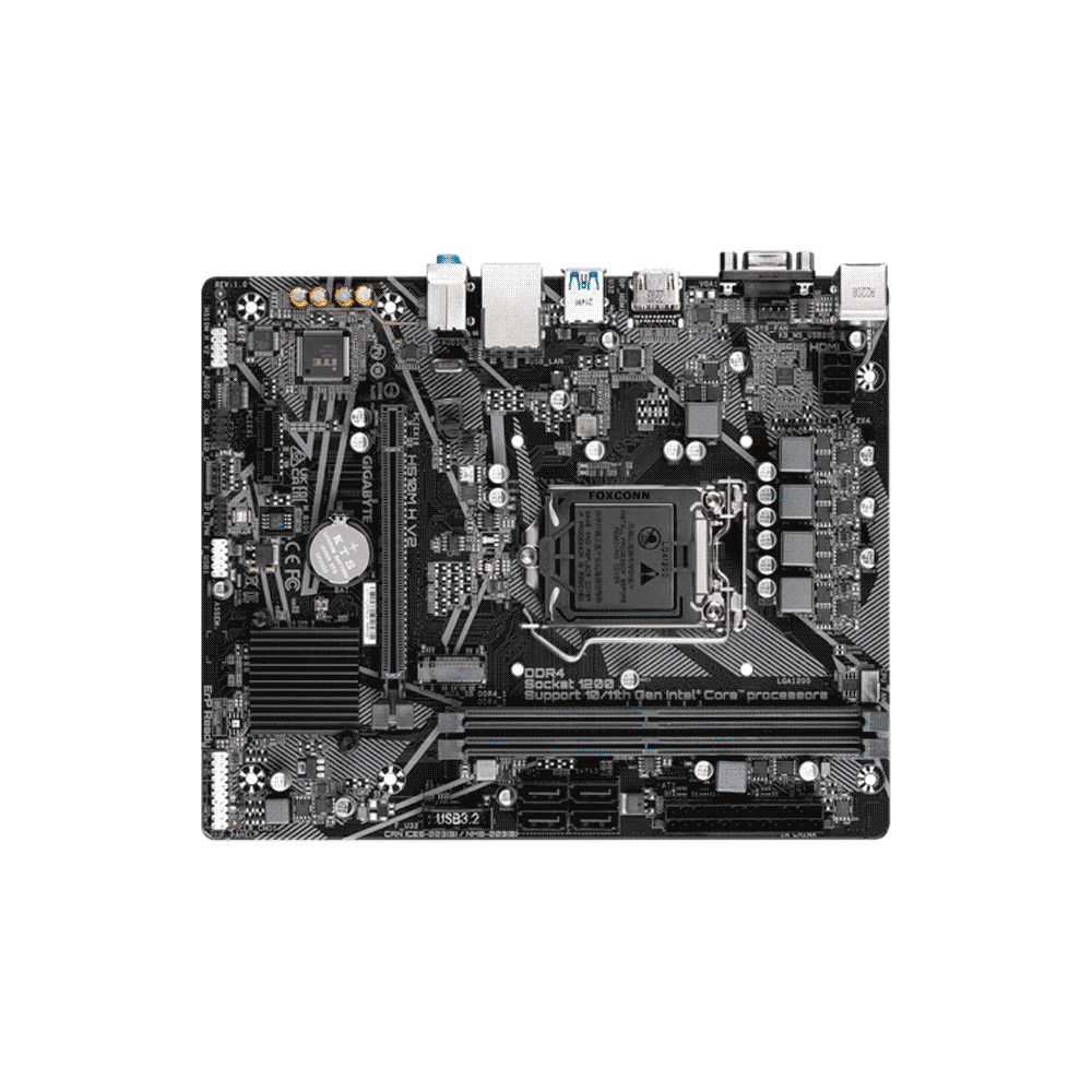 PLACA MADRE GIGABYTE 1200 H510M H V2 V/S/R/HDMI/M.2/DDR4/USB3.2/MATX - Imagen 4