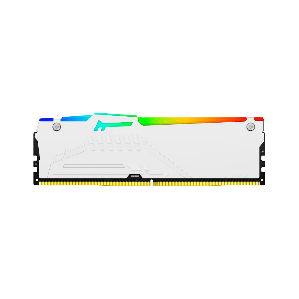 MEMORIA RAM DDR5 32GB 6000 KINGSTON FURY BEAST WH KF560C40BWAK2-32 RGB XMP - Imagen 3