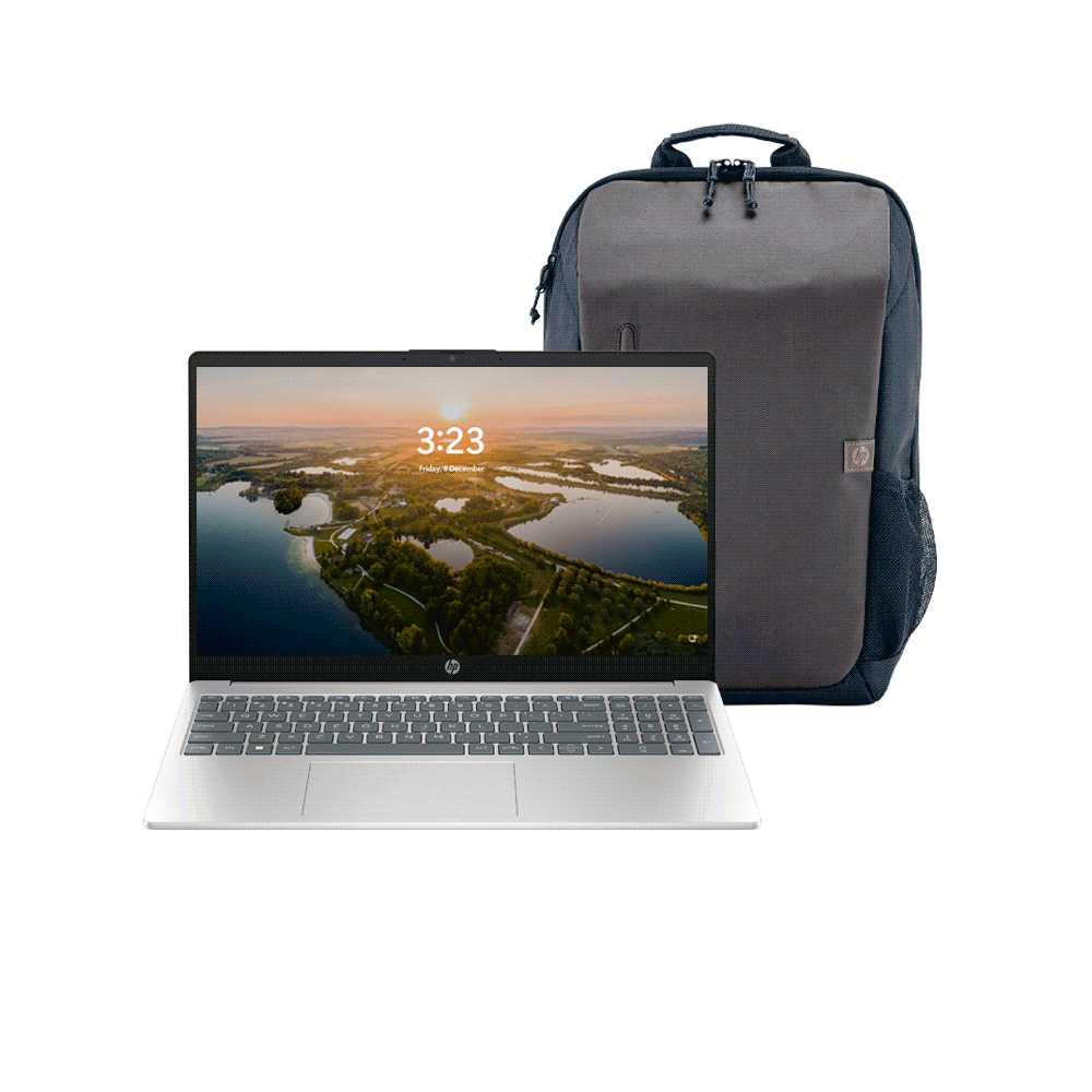 NOTEBOOK HP 15-FC0010LA AMD R5 2.8/8G/256SSD/W11H/15.6" FHD PLATA