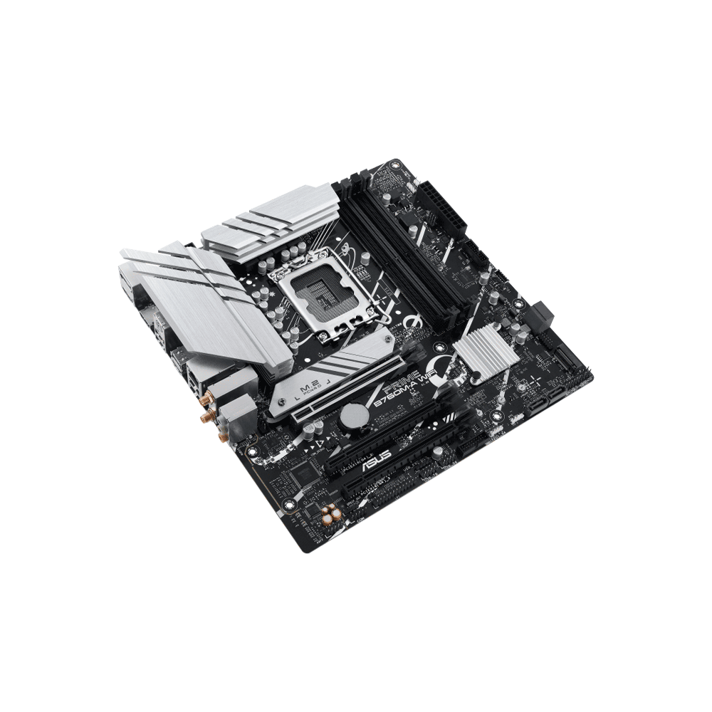 PLACA MADRE ASUS 1700 PRIME B760M-A WIFI DDR5 S/R/HDMI/DP/2M2/USB3.2/MATX - Imagen 3