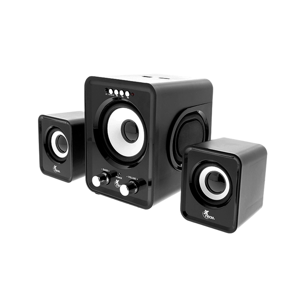 PARLANTE XTECH XTS-375BK 12W AUX/USB/M-SD/NEGRO - Imagen 3