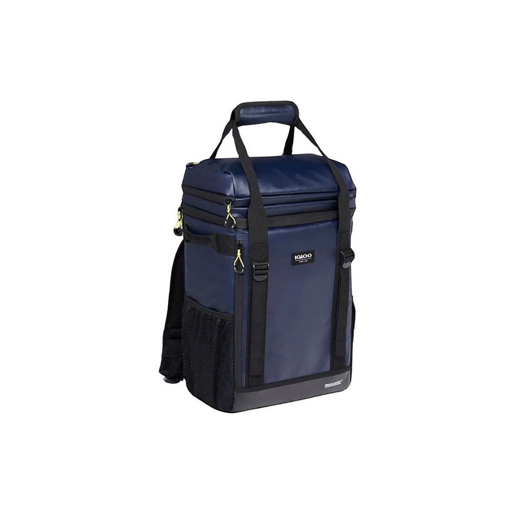MOCHILA TERMICA IGLOO 24 LATAS BACKPACK MAXCOLD ASCENT AZUL 60458 - Imagen 2