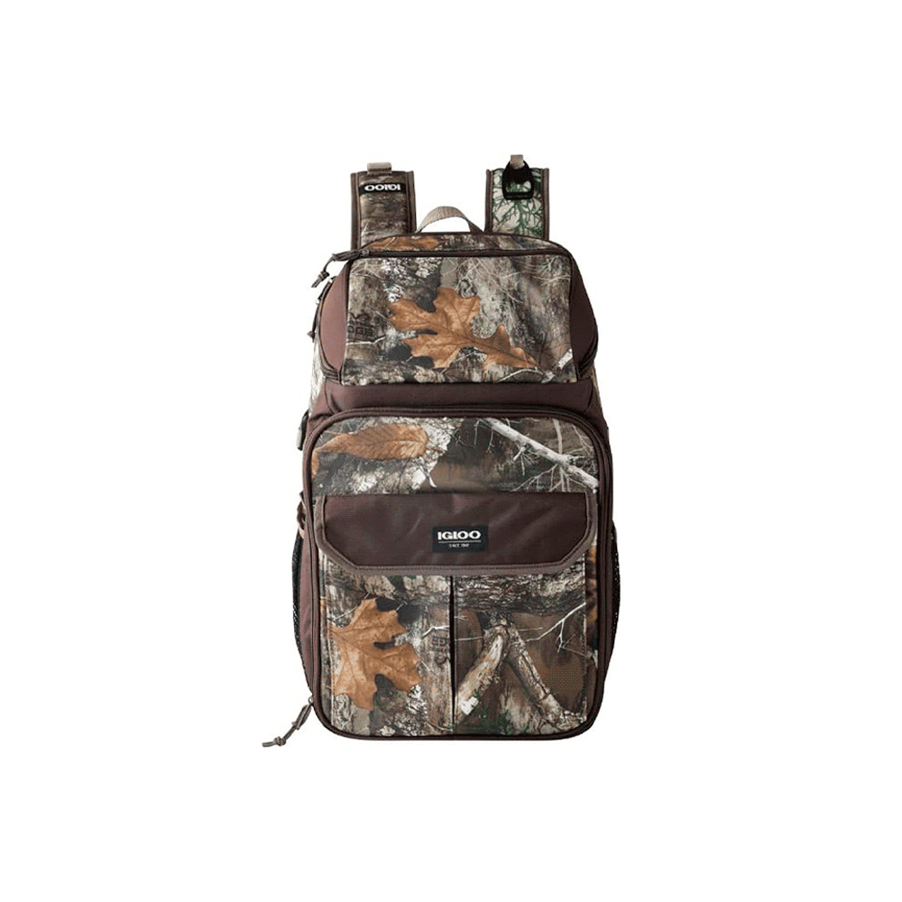 MOCHILA TERMICA IGLOO 30 LATAS GIZMO BACKPACK REALTREE MARRON 64642