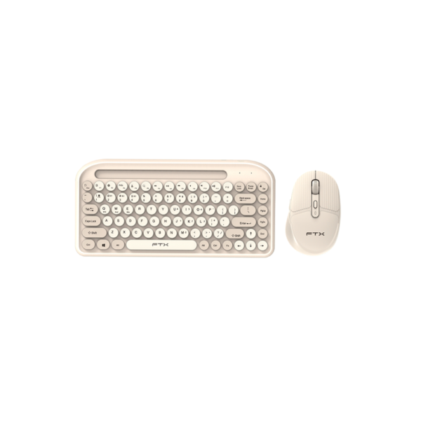 TECLADO + MOUSE FTX WIRELESS DUAL-MODE FTXGK01 ESP/GOLD