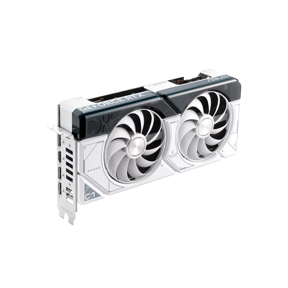 PLACA DE VIDEO ASUS RTX4070 DUAL SUPER OC 12GB WHITE GDD6X DUAL-RTX4070S-O12G-WHITE - Imagen 2