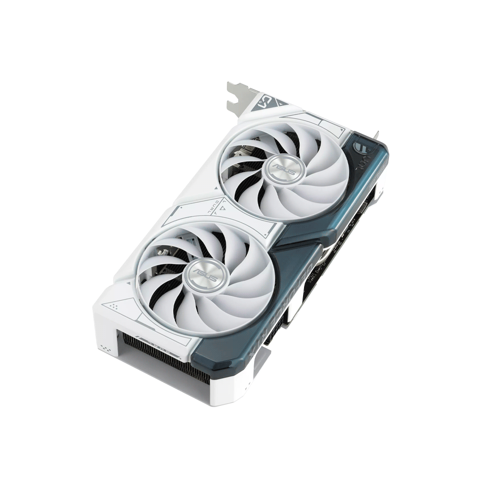 PLACA DE VIDEO ASUS RTX4060 DUAL OC 8GB WHITE GDDR6 DUAL-RTX4060-O8G-WHITE - Imagen 2