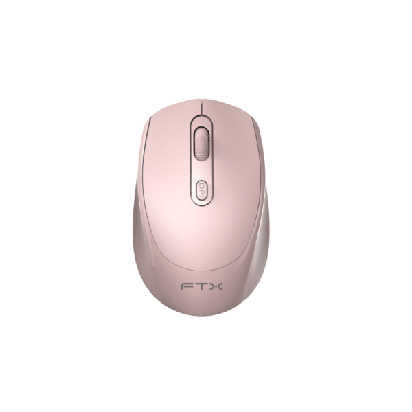 MOUSE FTX WIRELESS DUAL-MODE FTXG22 1600DPI/4 BOTONES ROSADO