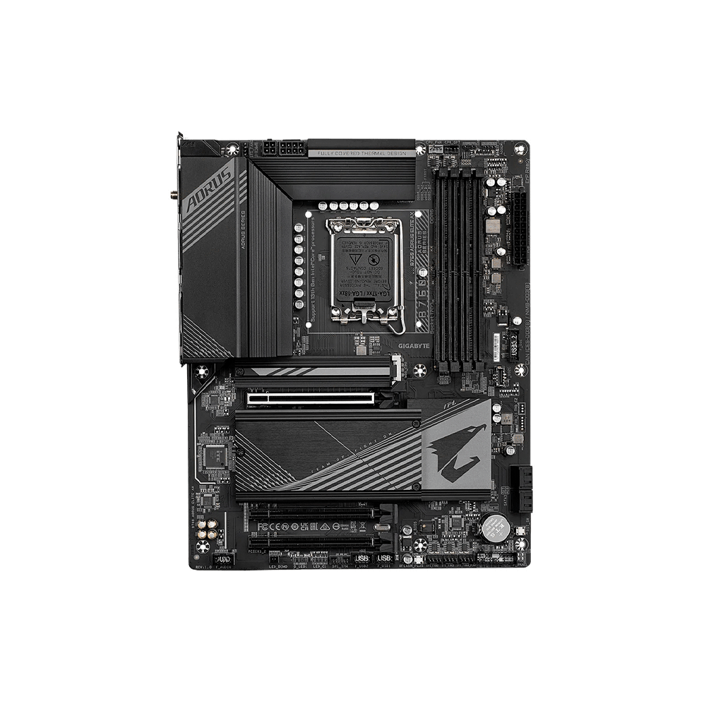 PLACA MADRE GIGABYTE 1700 B760 AORUS ELITE AX DDR5 S/R/HDMI/DP/3M2/WIFI/USB/ATX - Imagen 2