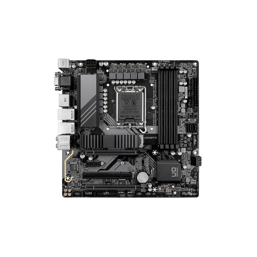 PLACA MADRE GIGABYTE 1700 B760M D3H DDR5 V%2FS%2FR%2FHDMI%2FDP%2F2M2%2FUSB3.2%2F MATX - Imagen 2