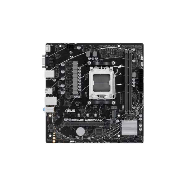 PLACA MADRE ASUS AM5 A620M-K DDR5 PRIME V/S/R/HDMI/M2/USB3.2/MATX - Imagen 2