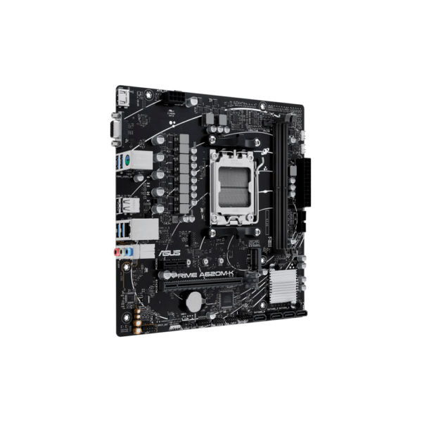 PLACA MADRE ASUS AM5 A620M-K DDR5 PRIME V/S/R/HDMI/M2/USB3.2/MATX - Imagen 3