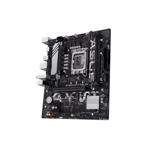 PLACA MADRE ASUS 1700 B760M-AYW WIFI D4 S/R/HDMI/2M2/DDR4/USB3.2/MATX - Imagen 4