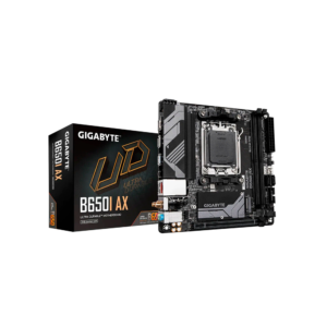 PLACA MADRE GIGABYTE AM5 B650I AX DDR5 GIGABYTE S%2FR%2FHDMI%2FDP%2FM2%2FWIFI%2FUSB3.2%2FMI-ITX