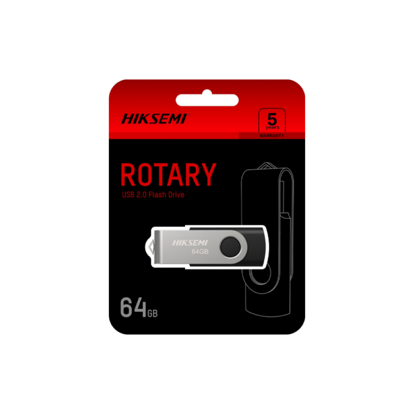 PENDRIVE HIKSEMI 64GB HS-USB-M200S 64G ROTARY USB-A FLASH 2.0 - Imagen 2