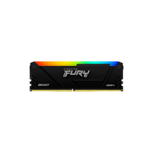MEMORIA RAM DDR4 16GB 3200 KINGSTON FURY BEAST BK KF432C16BB2A%2F16 RGB XMP