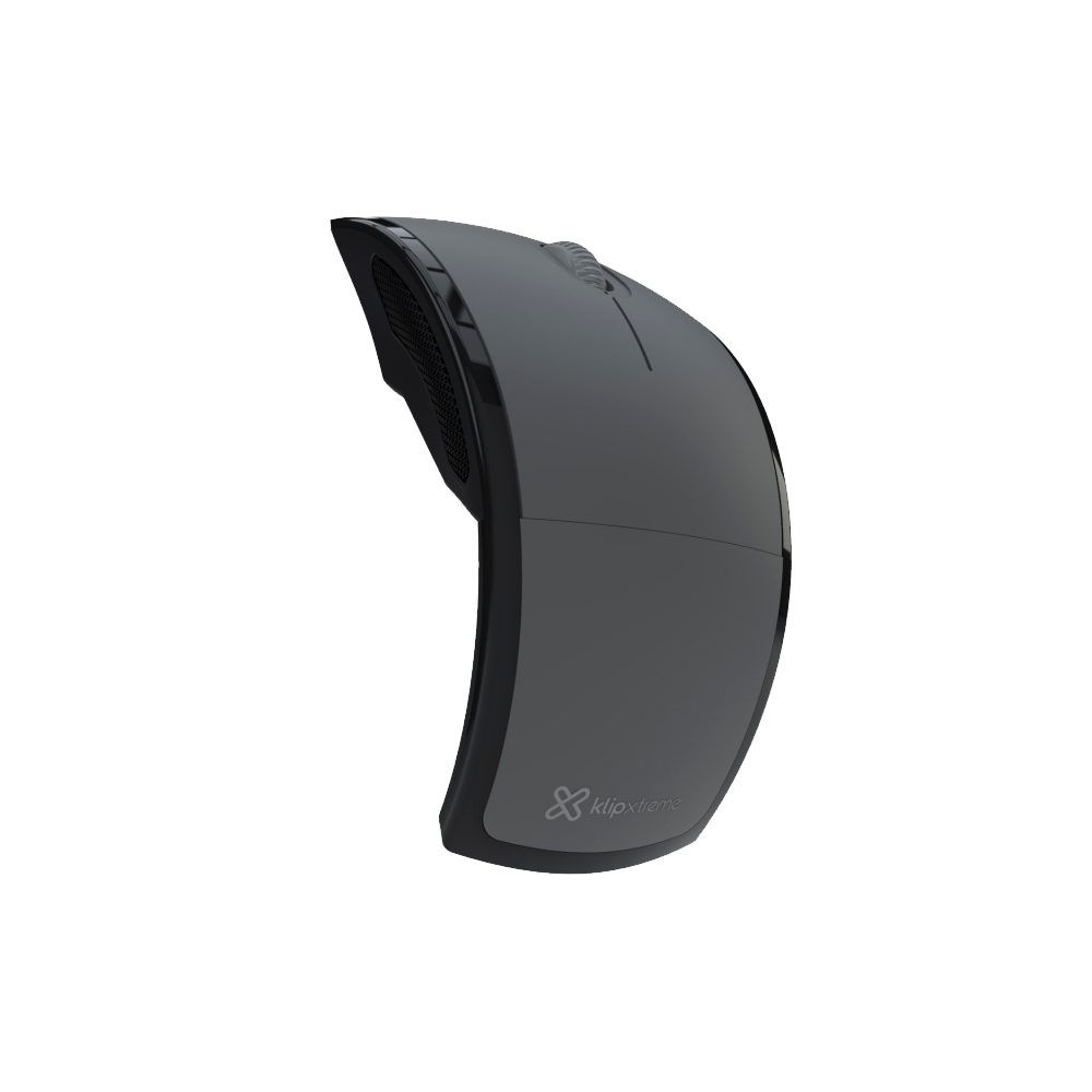 MOUSE WIRELES KMW-375GR KLIP PLEGABLE 1000DPI/3D 3 BOTONES/ GRIS - Imagen 2