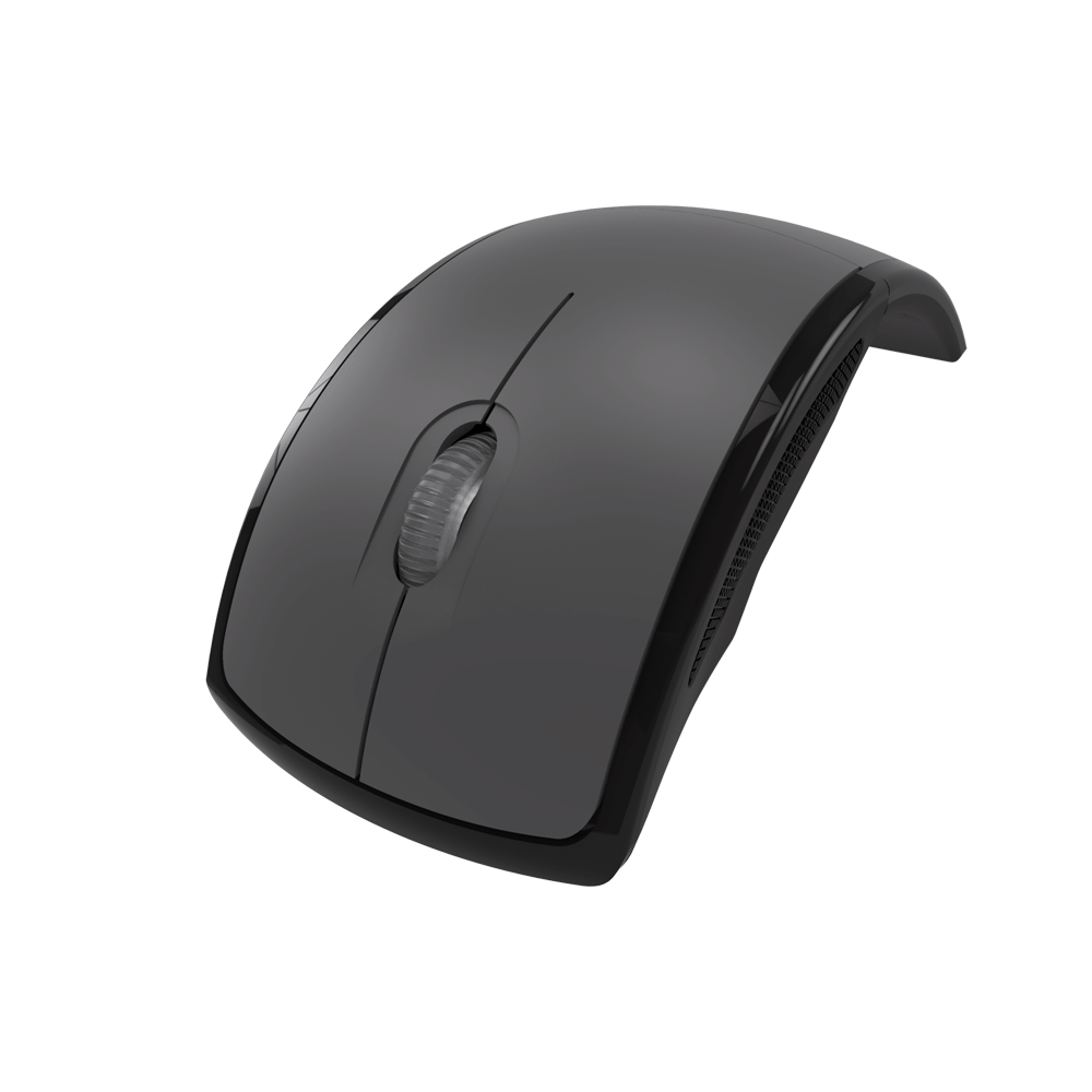 MOUSE WIRELES KMW-375GR KLIP PLEGABLE 1000DPI/3D 3 BOTONES/ GRIS