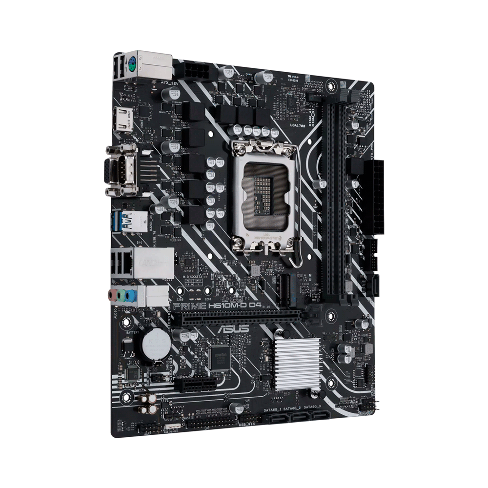 PLACA MADRE ASUS 1700 PRIME H610M-D D4 V/S/R/HDM/M2/DDR4/USB3.2/MATX - Imagen 2
