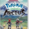 Imagen de la caja para Nintendo Switch con la portada del videojuego Pokémon Legends Arceus.