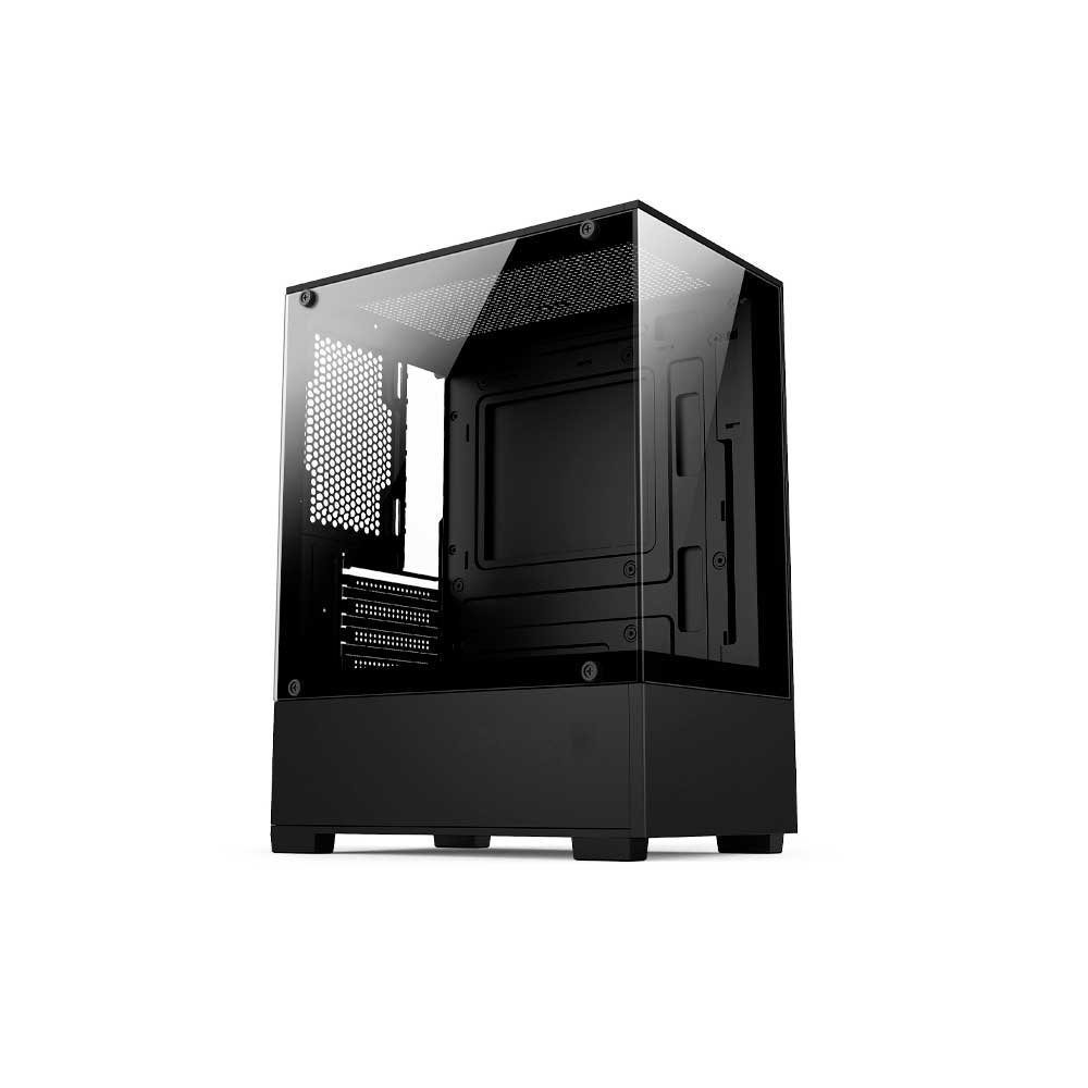 Gabinete Gamer Ftxmycq03 Lateral Frontal Transparente Matx/Mitx Negro - Imagen 2