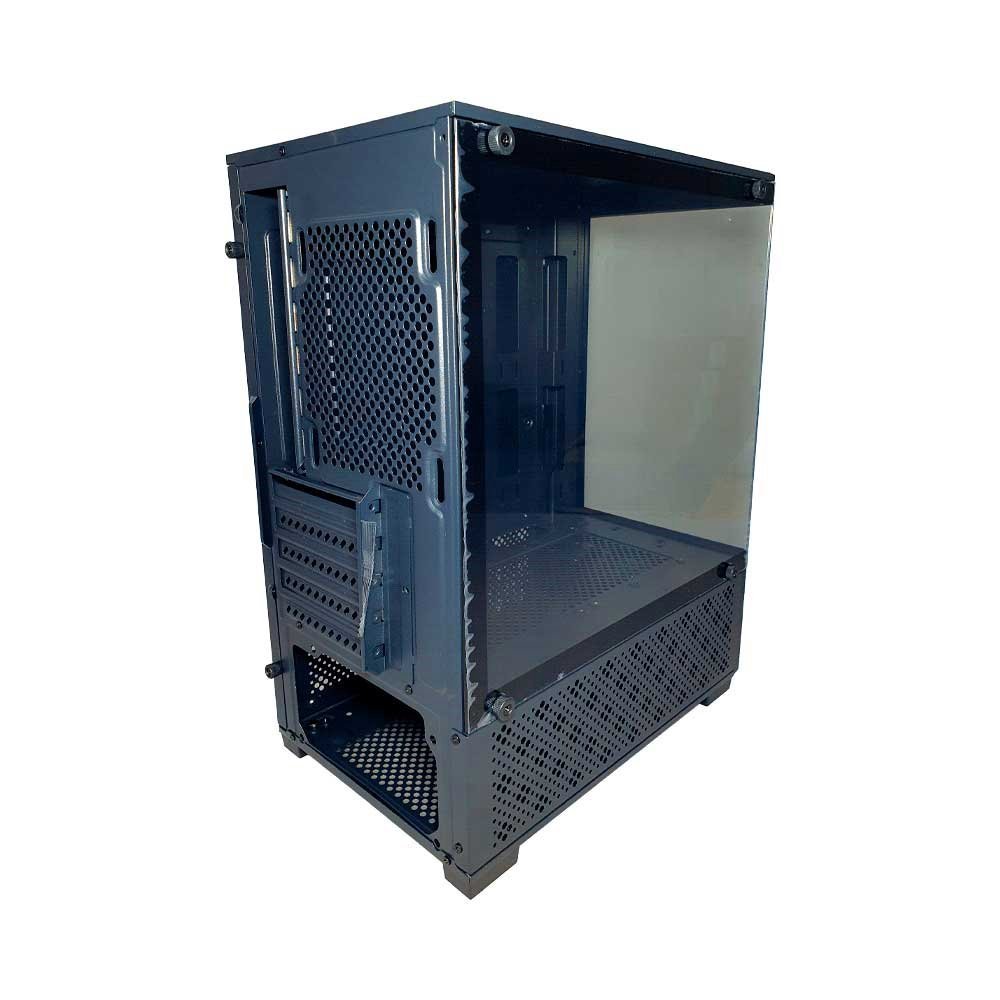 Gabinete Gamer Ftxmycq03 Lateral Frontal Transparente Matx/Mitx Negro - Imagen 5