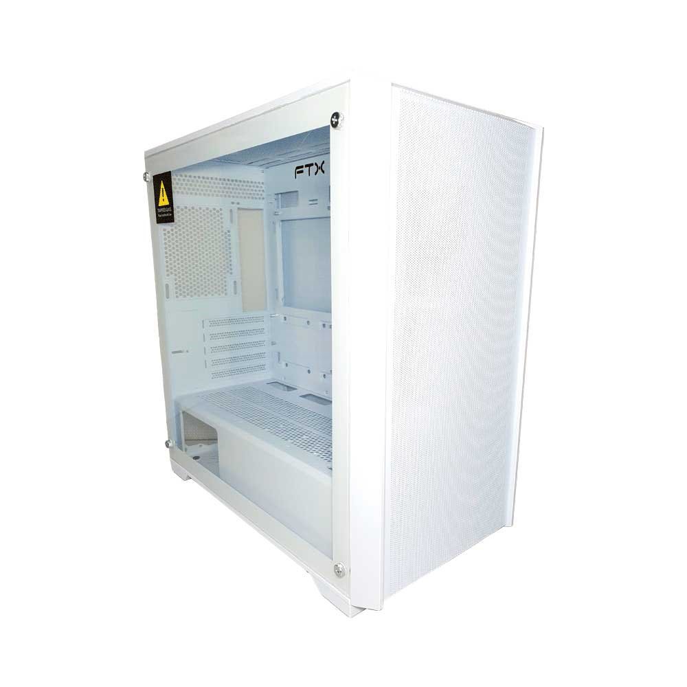 Gabinete Gamer Ftx-702wh Vidrio Templado Matx/Mitx Blanco - Imagen 3