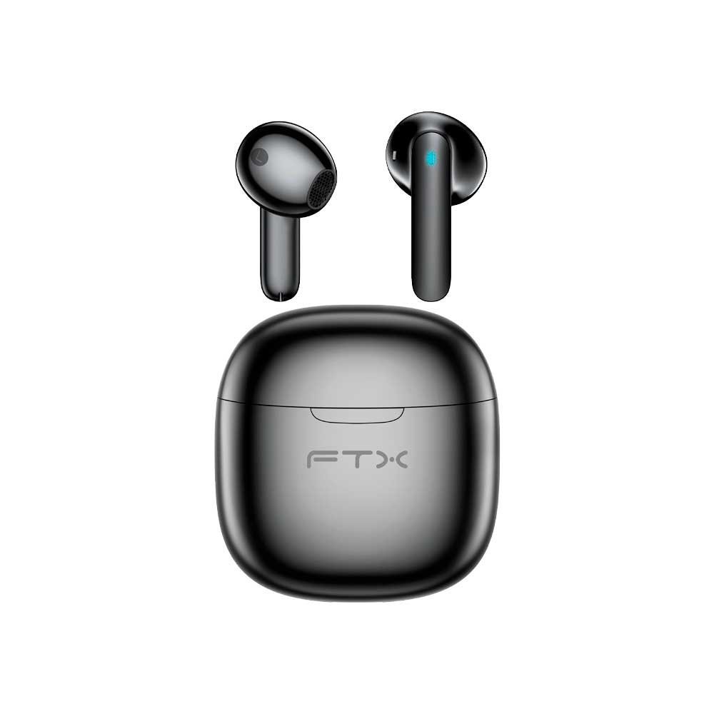 Auricular Con Microfono Ftx E68-Bk Bt/Mic/Enc/Touch/Ipx6 Negro