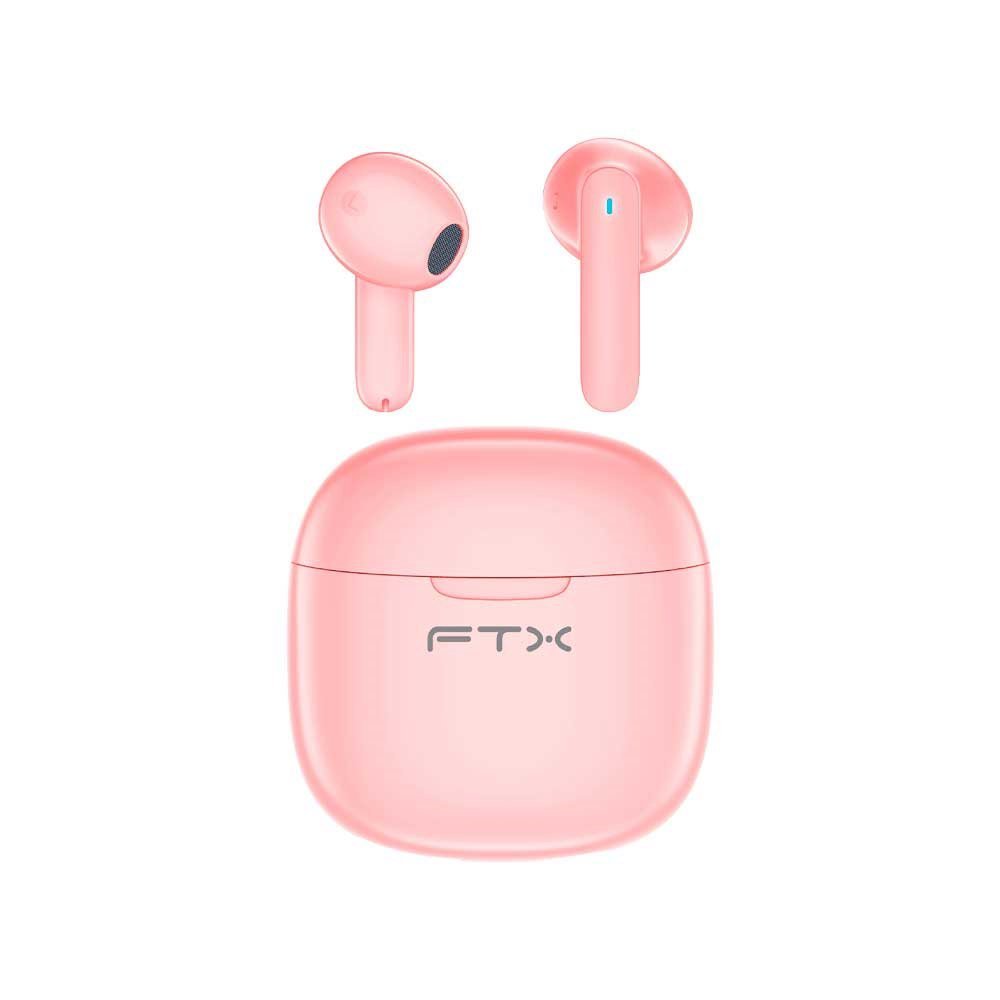 Auricular Con Microfono Ftx E68-Pk Bt/Mic/Enc/Touch/Ipx6 Rosa