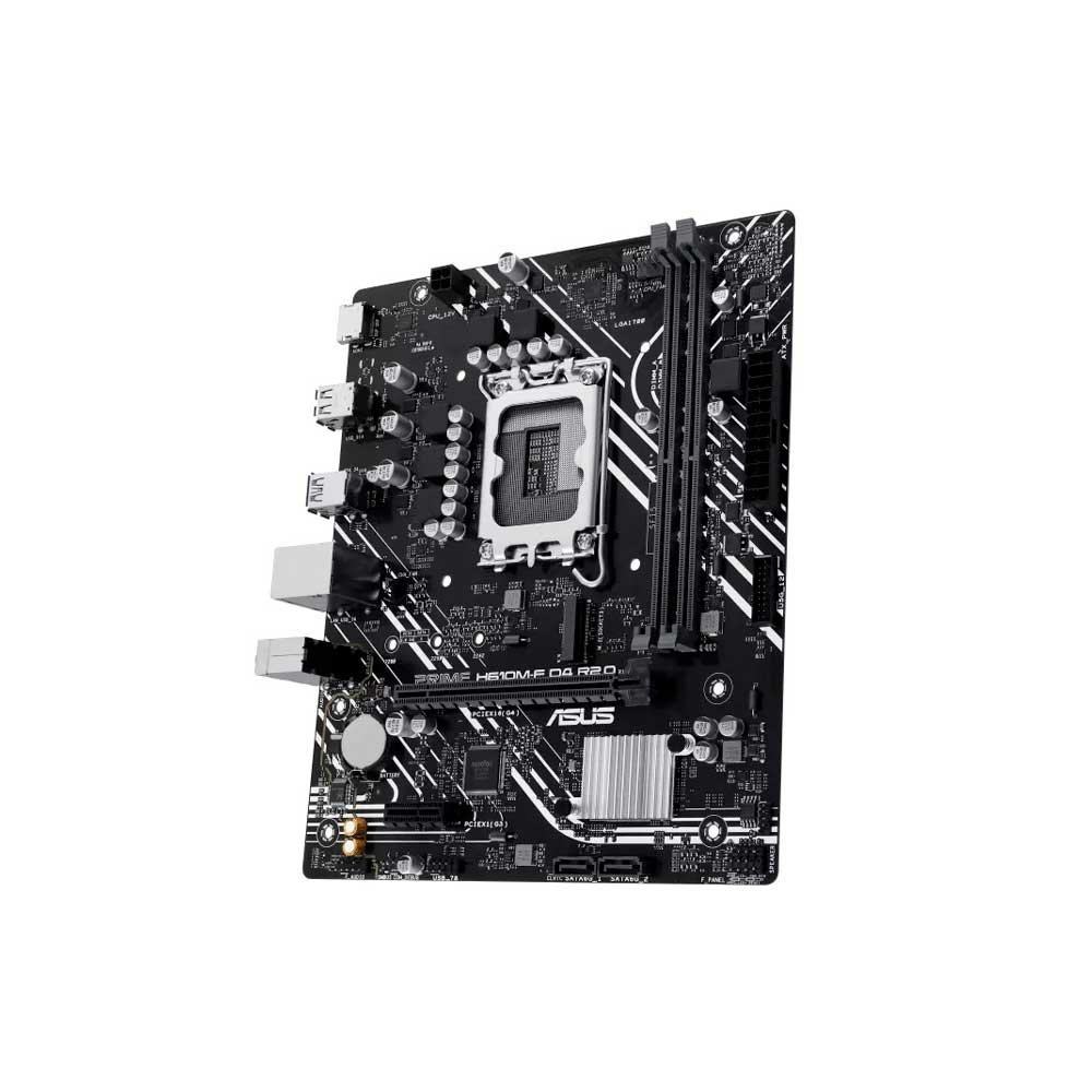 Placa Madre Asus 1700 H610m-F D4 R2.0 Prime S/R/Hdmi/M2/Usb3.2/Matx - Imagen 4
