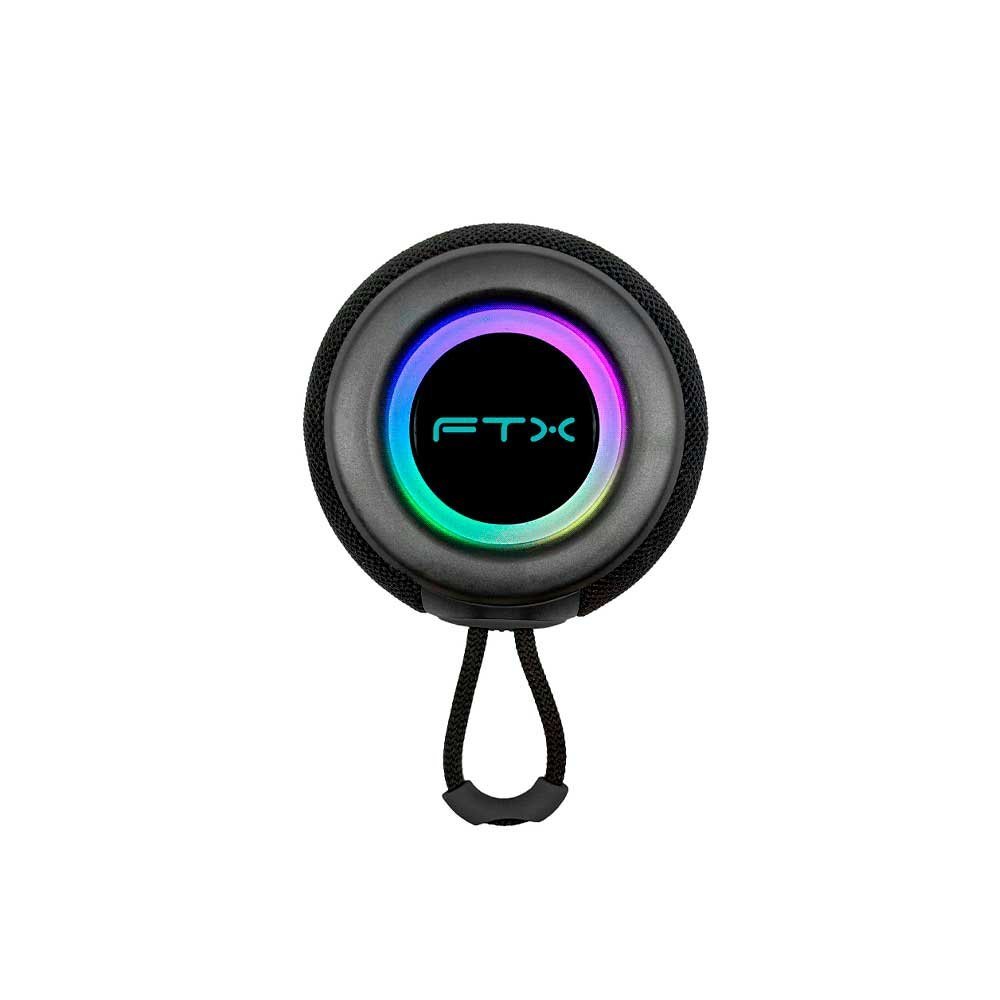 Parlante Ftx Vibe Sp-5sbk 5w Bt/Bat/Led/Micro Sd Negro - Imagen 3