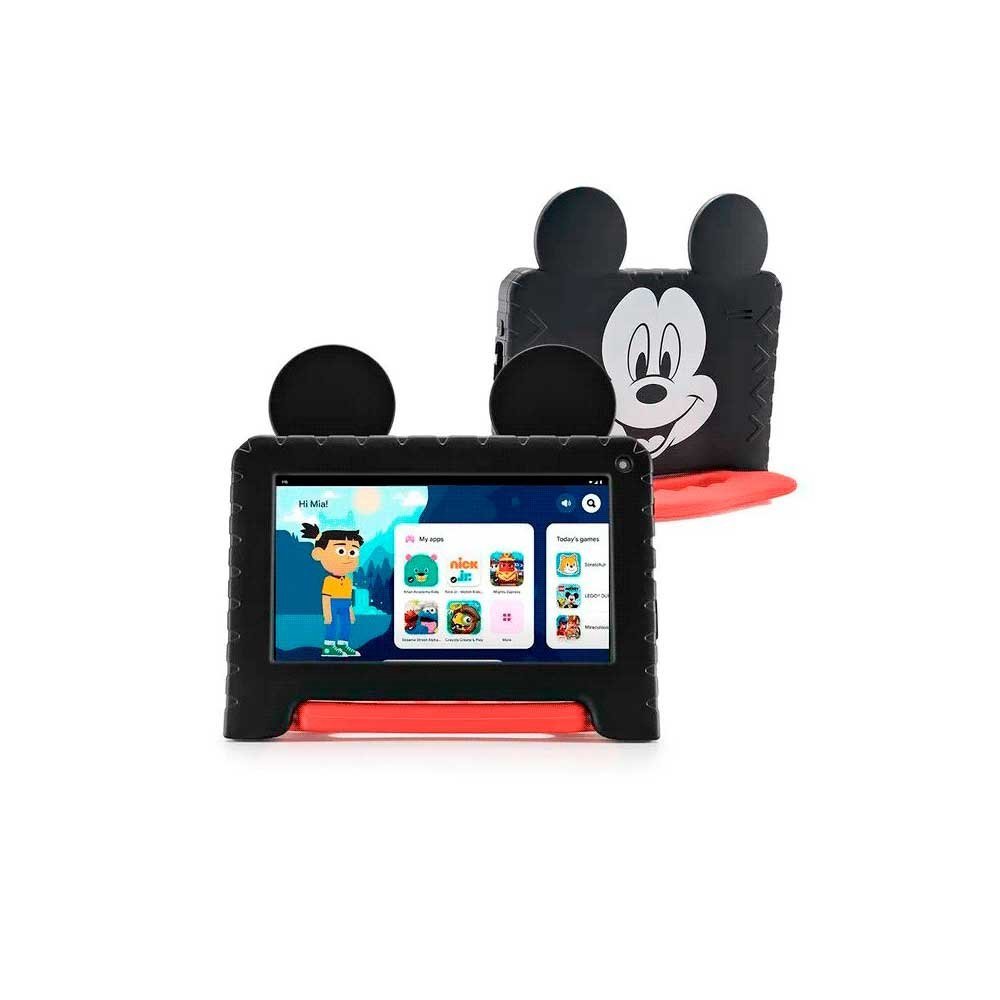 Tablet Kid Android Multilaser Nb413 Qc/64gb/4g/7"/Negro Mickey Disney - Imagen 2