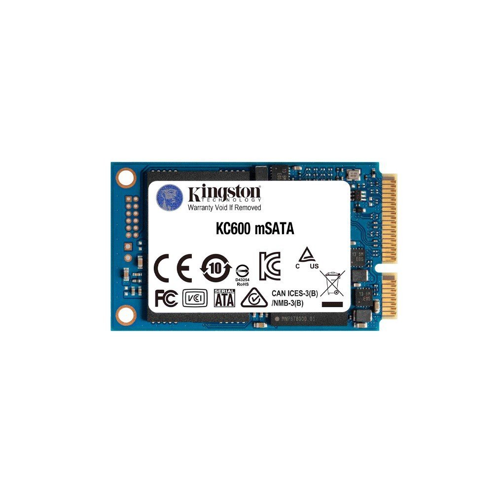 Ssd M.2 Msata3 256gb Kingston Skc600ms/256g 550/500mb/S