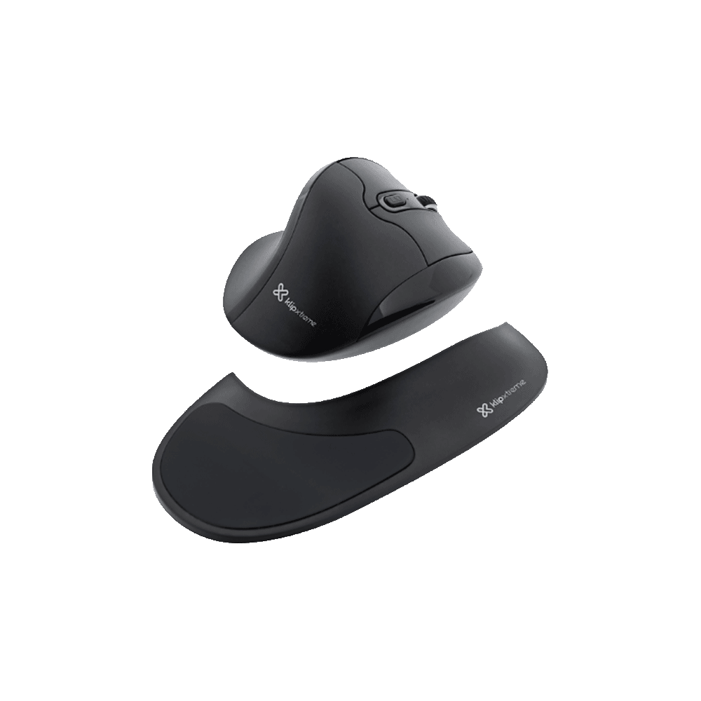 Mouse Klip W. Kmw-750 Flexor Vertical 1600dpi/6 Bot/ Negro