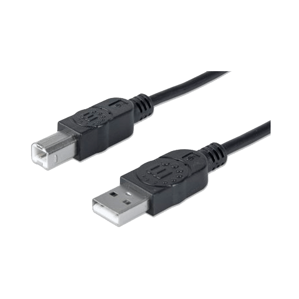 Cable Usb Printer 333368 1.8mts Usb A Macho/ B Macho 480 Mbps Negro Bolsa - Imagen 5