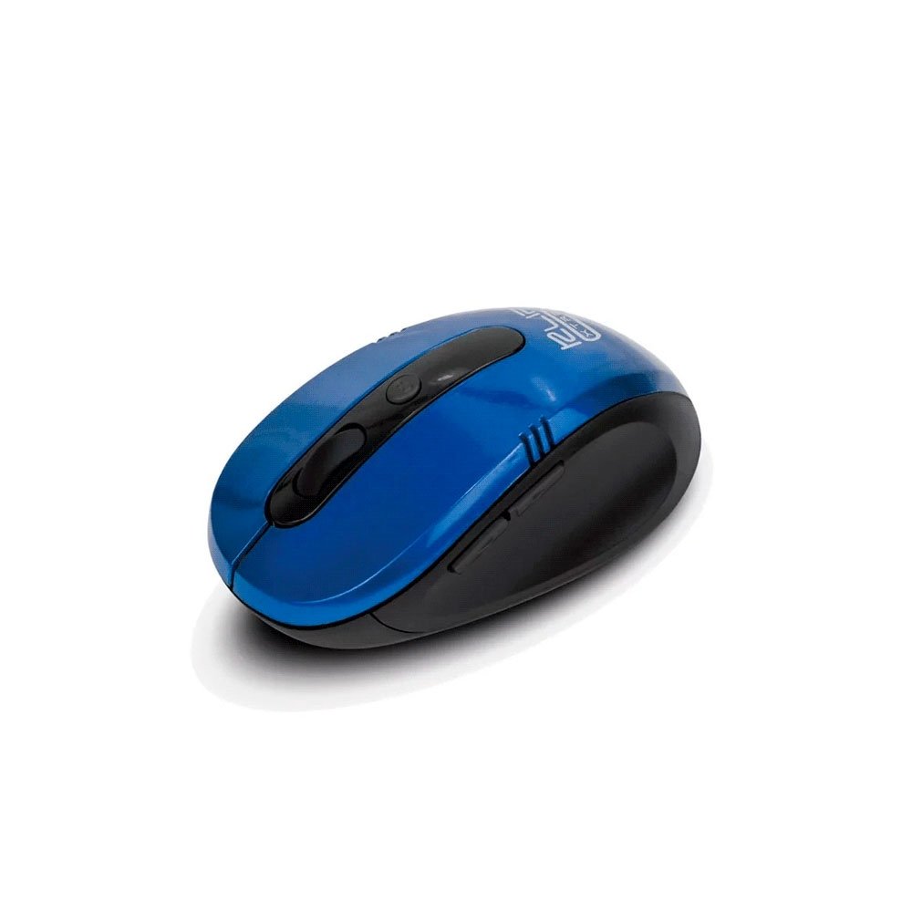 Mouse Klip Wireless Kmw-330bl Vector 1600dpi/3d 6 Bot/ Azul