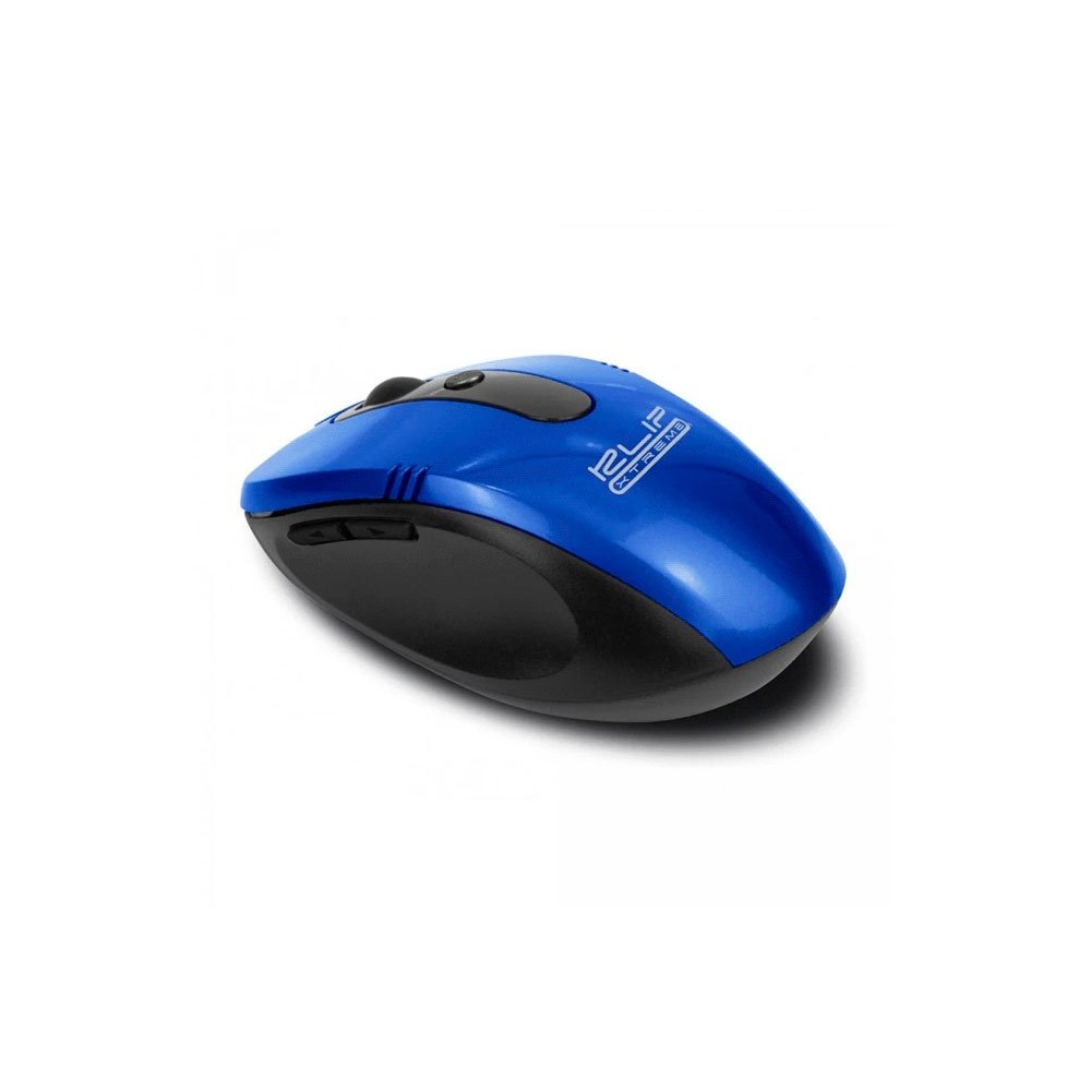 Mouse Klip Wireless Kmw-330bl Vector 1600dpi/3d 6 Bot/ Azul - Imagen 2