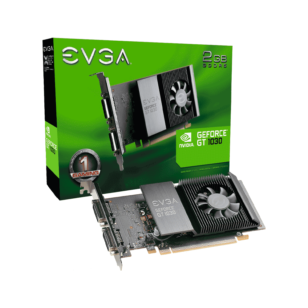 Placa De Video Evga Gt1030 2gb Dd5 02g-P4-6338-Kr