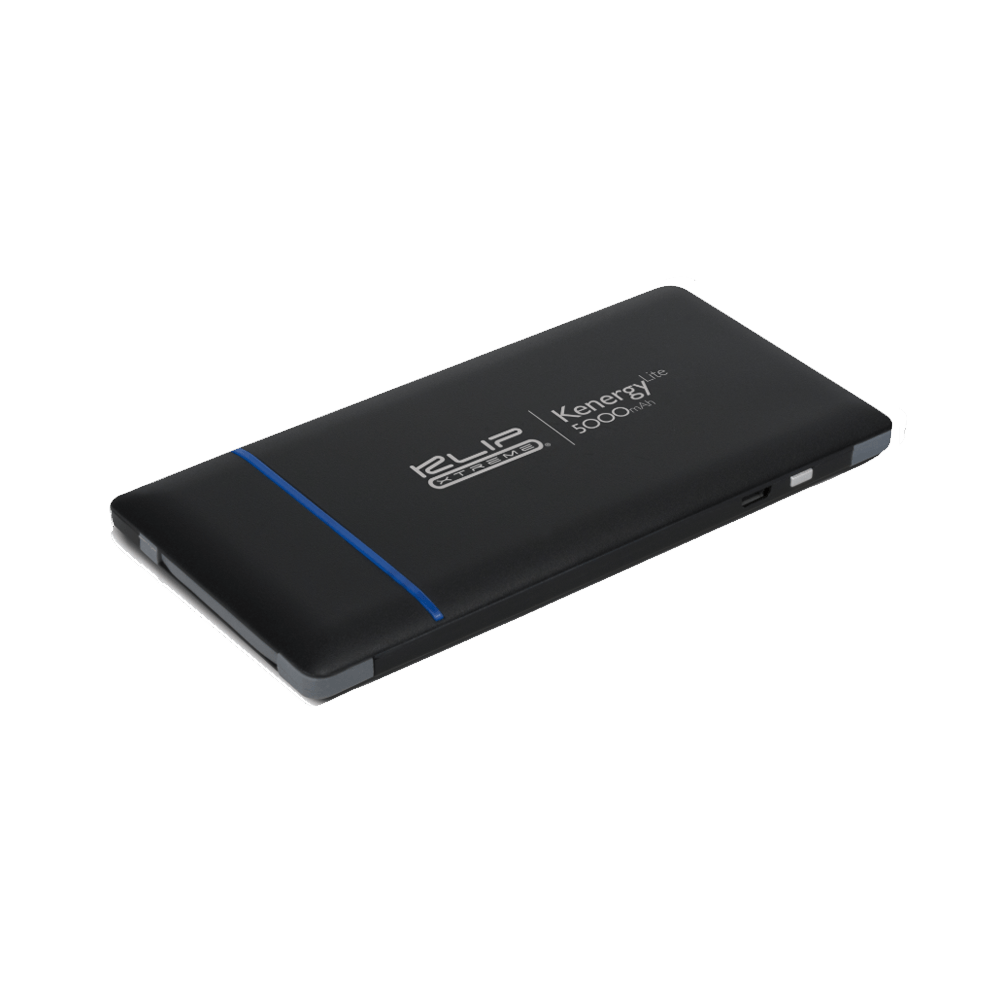 Cargador Klip Power Bank Kbh-550 Fino 5000mah Mic-Usb+Light Negro