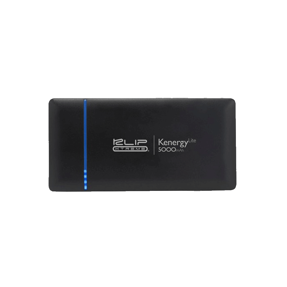 Cargador Klip Power Bank Kbh-550 Fino 5000mah Mic-Usb+Light Negro - Imagen 3