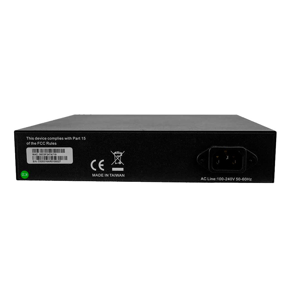 Networking Switch Trans. Sm8tat2sa 8p Admin. Poe+ Switch - Imagen 2
