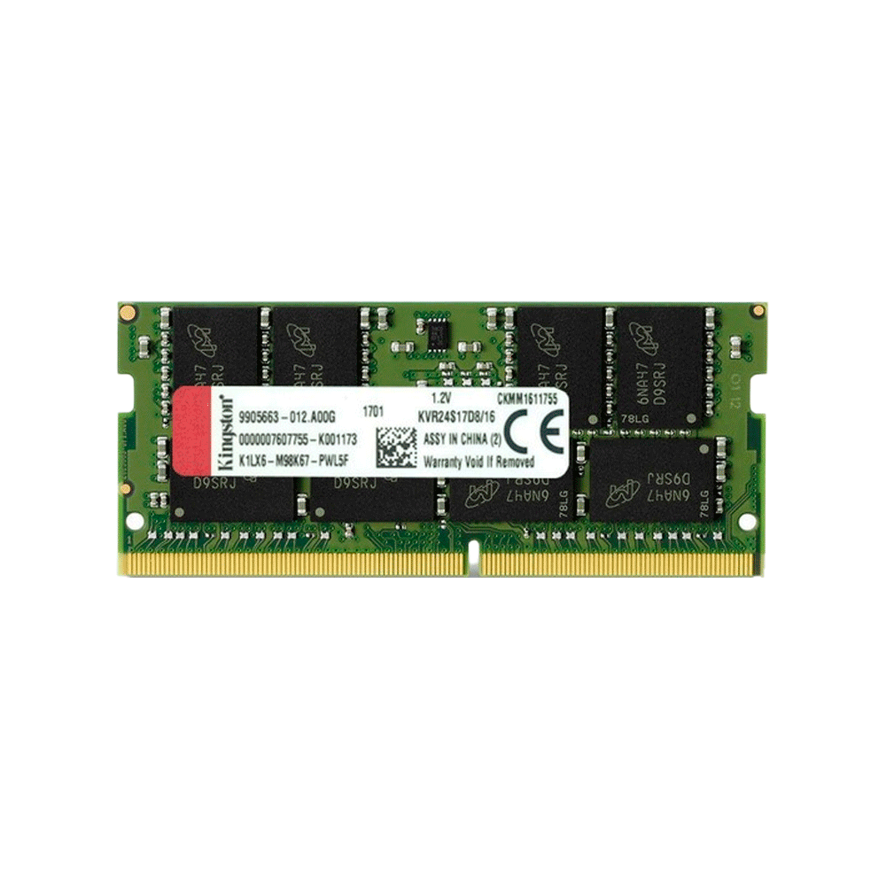 Memoria Ram P/Nb Ddr4 16g 2400 King Kvr24s17d8/16