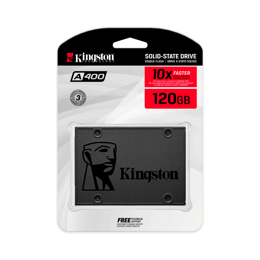 Ssd Sata3 120gb Kingston Sa400s37/120g - Imagen 3