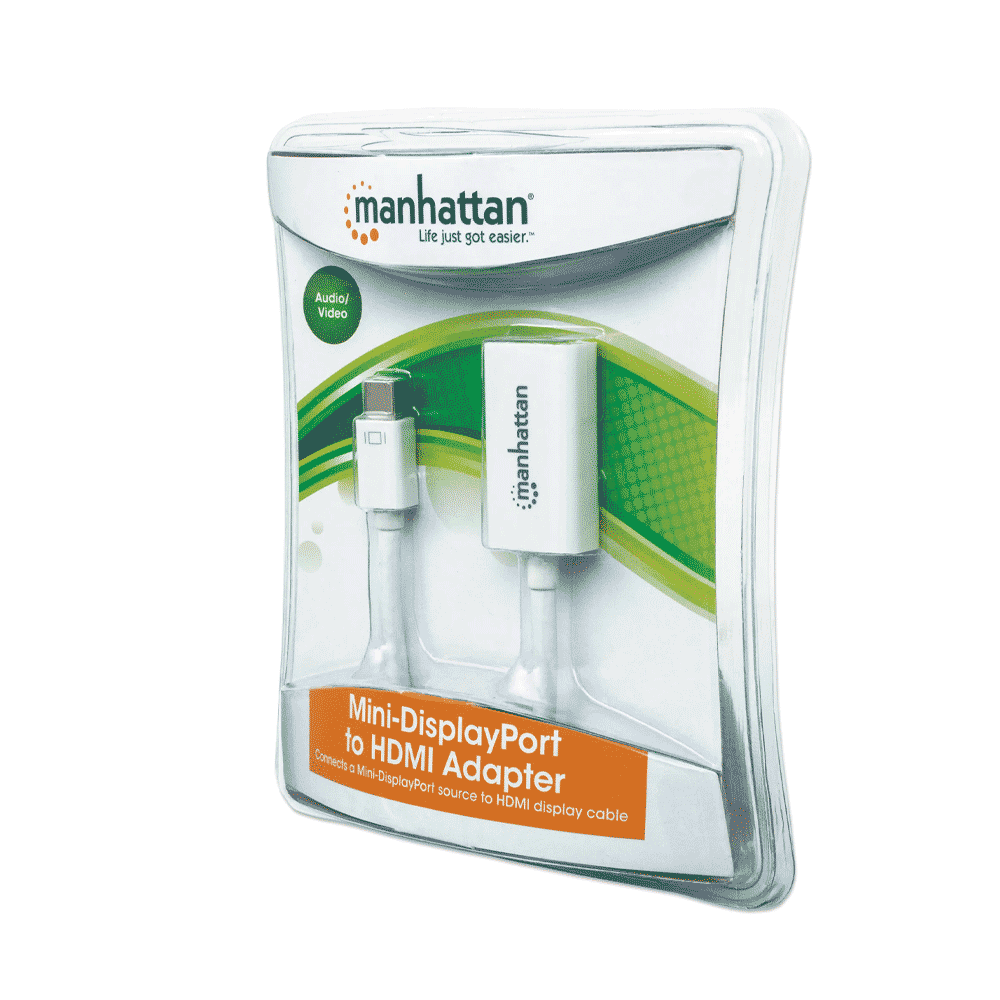 Adaptador Mdp-Hdmi M/H 151399 Fhd Blanco Blister - Imagen 2